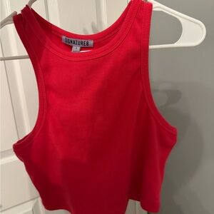 Signature8 Bold Red Crop Top